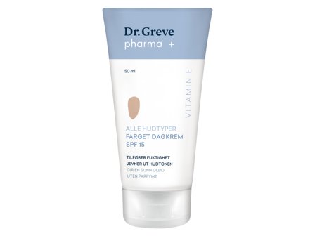 Dr. Greve Pharma Farget Dagkrem SPF15 u/p, 50 ml