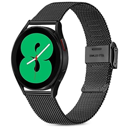 Milanese Mesh Bracelet Samsung Galaxy Watch 6 Classic 43mm Svart