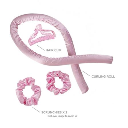 Varmeløs hårkrøller . Varmeløs krøllestav Hovedbånd, Ingen varmebølge Hårkrøllere Stylingværktøjer til Lon