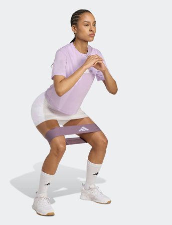 adidas Performance We Bl Tee - Purple - M