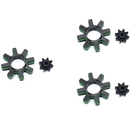 3X for Levin Alphard Styremotor Søyle Gir Ring Elastisk Kobling