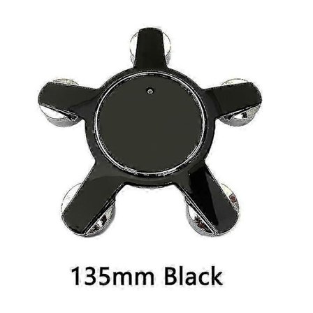 4 stk. 135 mm 69 mm 68 mm 61 mm 60 mm Grå Sort Bil Hjul Centerkapsler Fælg Nav Dækning Støvtæt Badge Emblem Logo Biltilbehør