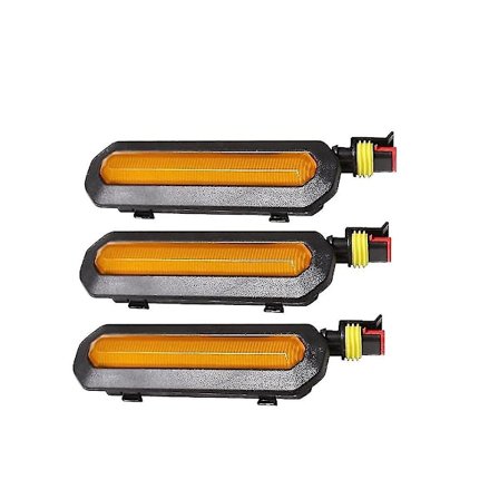 3 st Främre LED Grill Lampor För Tillbehör 2021 2022 2023 2/4-dörrars Grill Kit