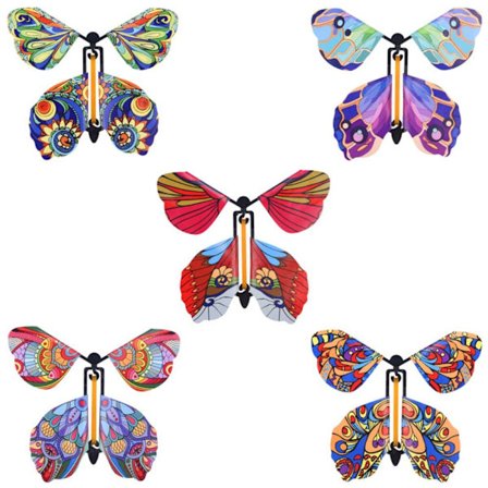 Magic Flying Butterfly Butterfly Flying Card Legetøj 1 1