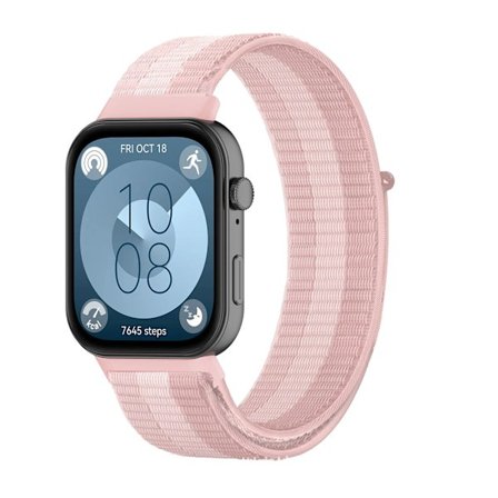 Nylonarmband för Huawei Watch Fit 4 3 Vävda Sport Smartwatch Armband Correa Huawei Watch Fit 4/4 Pro Armband Klockarmband