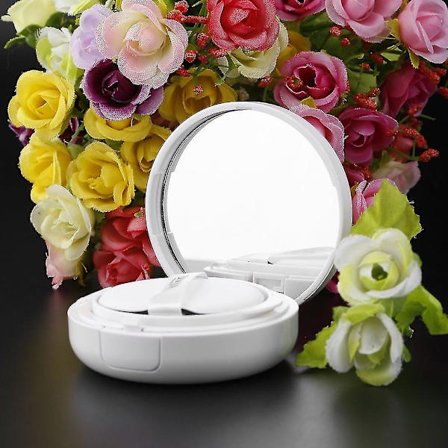 Rund Hodebørste Kvinne Makeup Bærbar Foundation Kosmetikk