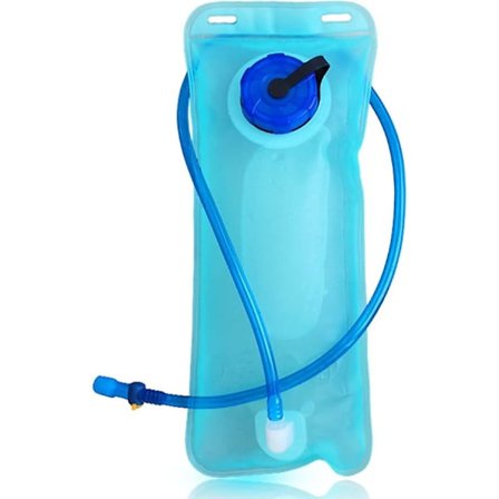 2L Hydration Bladder för Cykling Vandring, Läckagesäker Resevattenbehållare Vattenförvaringsblåsa med Isolerad Slang