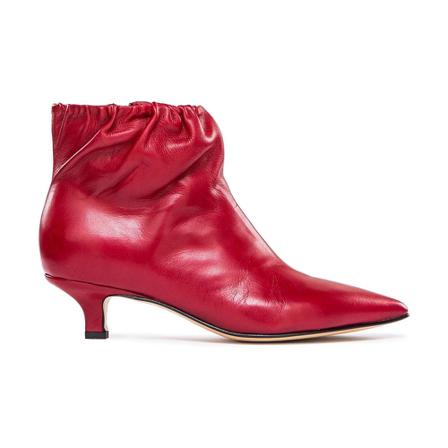 Pomme D'or Laarzen , Rood , Dames , Maat: 36 EU Enkellaarsjes