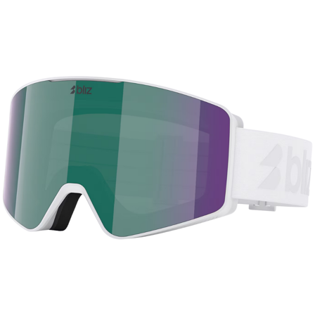 Bliz G001S Matte White / Brown Green Multicolor