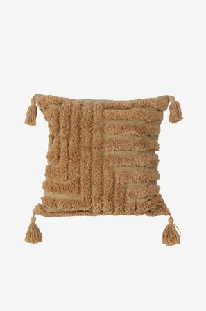 Venture Home - Tyynynpäällinen Idun - Ruskea - Koristetyynyt & tyynynpäälliset - 45X45 - - Homeroom