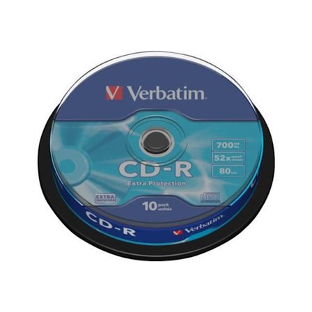 Tom CD Verbatim CD-R 80 min x 10