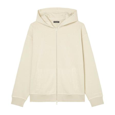 Marc O'Polo Stone-washed hooded sweatshirt Jakke, relaxed fit inbo, Herre