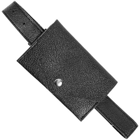 Lasten vyölaukku, tytön vyölaukku, pieni vyölaukku, lasten urheilun juoksuvyölaukku (77.00X7.00X1.00CM, musta)