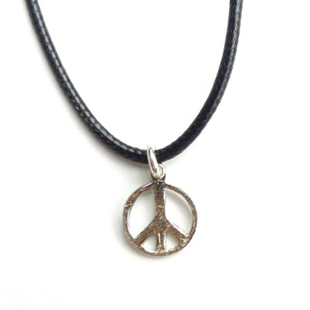 Fredsmärke - Hänge med Halsband