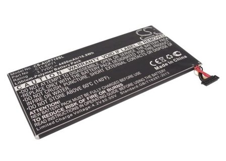 Batteri til tablet til Asus Eee Pad MeMo EP71, EP71, N71PNG3