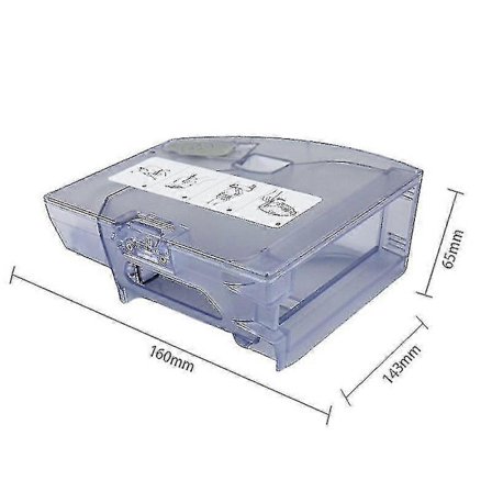 Støvboks Vandtank Støvboks med Hepa-filter til Roborock Q7 Max Q7 Max+ T8 Reservedele Støvsugertilbehør