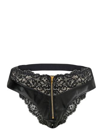 Talia Open Brazilian R Lingerie Panties Brazilian Panties Sort Hunkemöller