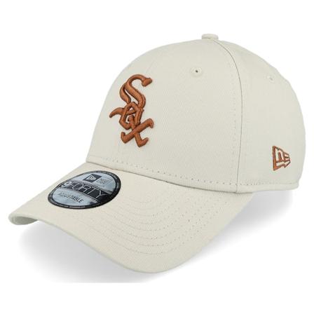 New Era - MLB Beige adjustable Cappellino - Chicago White Sox League Essential 9FORTY Stone/Brown Adjustable @ Hatstore