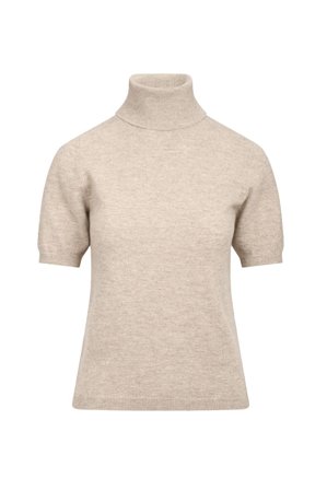 Mertina SS Turtleneck Light sand XS