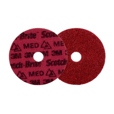 3M Scotch-Brite Precision Sliprondell 125 mm, Maskintillbehör & förbrukning