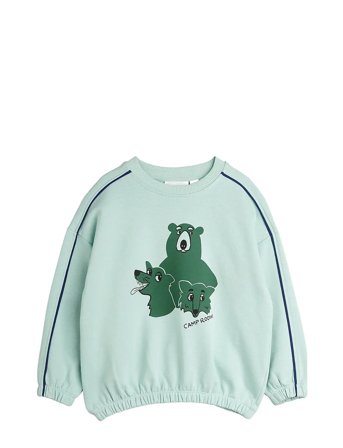 Mini Rodini Camp Rodini Sp Sweatshirt - Blue - 116/122