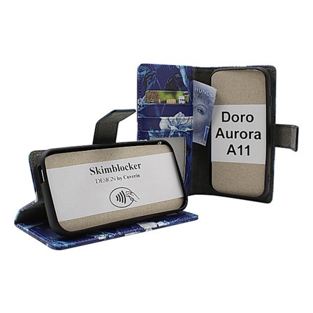 Skimblocker Doro Aurora A11 Plånboksfodral Design