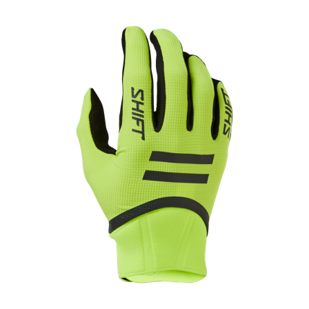 Mănuși Motocross Shift White Label Galben Fluo XXL