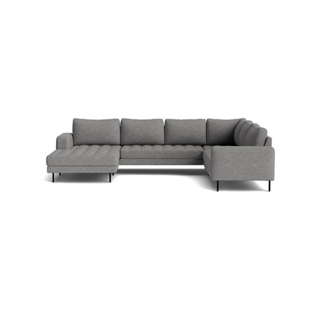 Rouge U-Form Sofa, links