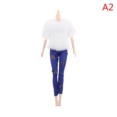 3 Artiklar/ Lot Kläder För Game Wear Outfit Toppar Byxor 30cm Mini