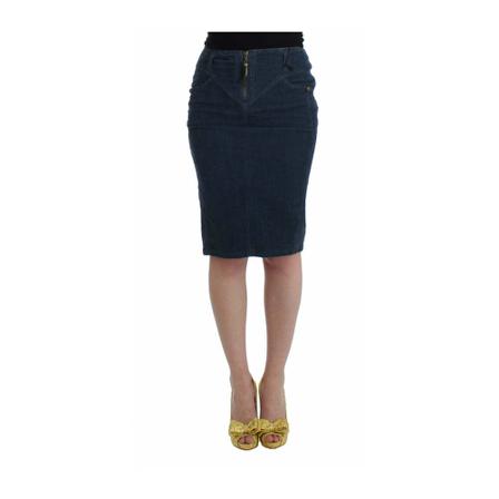 Just Cavalli Midi Skirts Blå, Dame