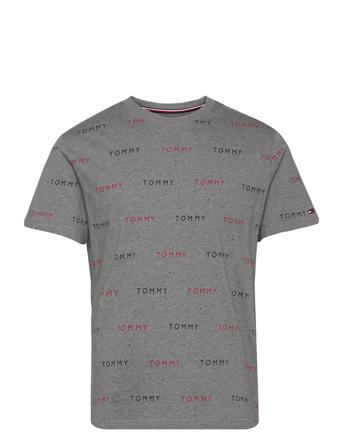 Cn Ss Tee Print Patterned Tommy Hilfiger