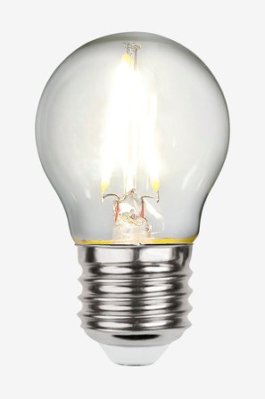 Star Trading - LED lamppu E27 G45 - Läpinäkyvä - Valonlähteet & lamput - - Homeroom