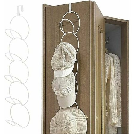 Hattuhylly, seinälle kiinnitettävä hattuhylly, rautahattuhylly, hattuhylly, baseball-lippikselle, huiville, käsilaukulle, pyyhekaapille