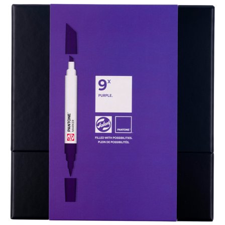 TALENS | PANTONE Marker Ensemble de 9 Purple