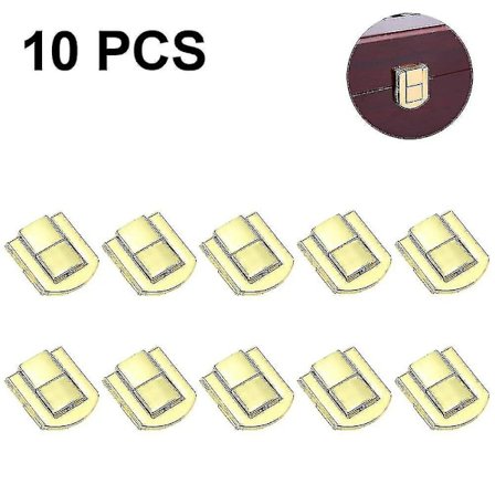 10 st Antik Spännen Dekorativa Vintage Lås