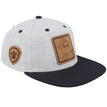 Kinder PAW Patrol - Grau snapback Cap - Kinder Rubble Engraved Heather Grey Snapback @ Hatstore