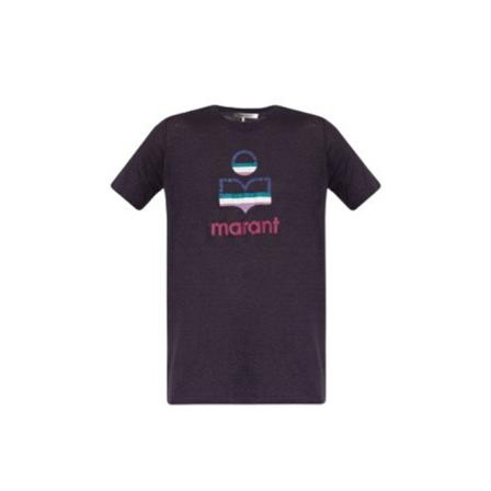Isabel Marant, T-Shirts Zwart, Heren, Maat:L