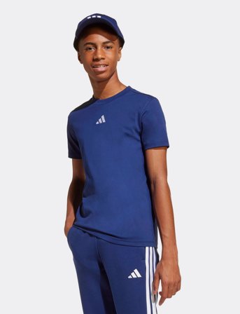 adidas Sportswear J Sl Tee 160 - Blue - 140