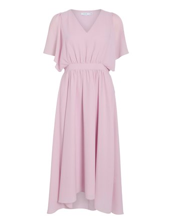 Vila | Vimirage 2/4 V-Neck Ankle Dress/Bm/Dc | 38