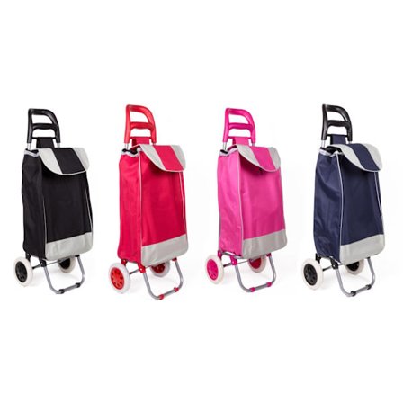 Shoppingvagn 96×34×21 cm färgglad