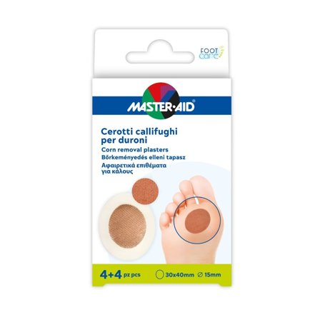 Master-Aid Cerotti Callifughi Per Duroni 4+4 Pezzi
