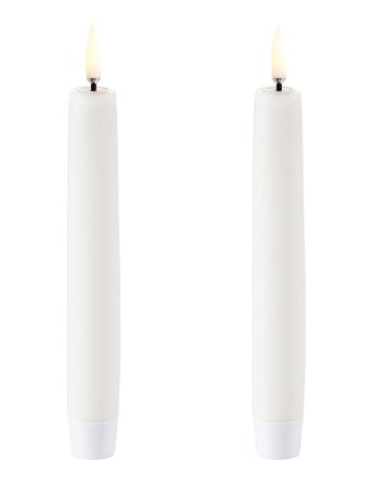 UYUNI Lighting Led Taper Candle - White - H15CM
