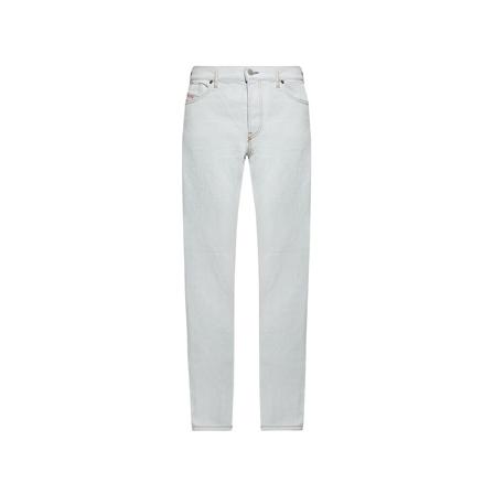 Diesel, Straight Jeans Blauw, Heren, Maat:W30 L32