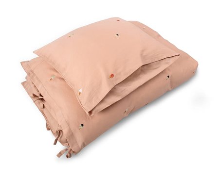 Filibabba Junior Sengetøj Broderet Frappé 100 x 140 cm, Tøj & Bolig, Sengetøj, Dyner & Puder, Sengetøj