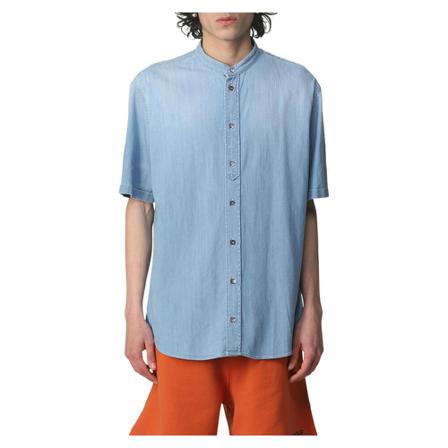 Dondup, Shirt Niebieski, Mężczyzna, Rozmiar: L