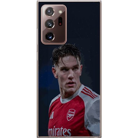 Yhteensopiva Puhelinkuori Samsung Galaxy Note20 Ultra Pastellivärikkäät sateenkaaret, joissa on valkoiset tähdet ja pehmeä väriero taivaallisessa unel