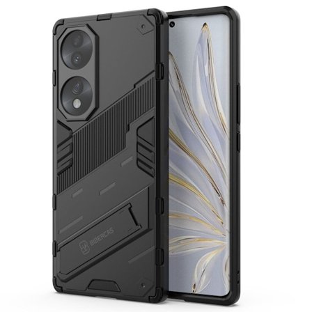 Støtsikkert hybriddeksel for Honor 70 - Svart
