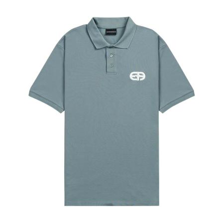 Emporio Armani Ea7, Polo Shirts Grijs, Heren, Maat:L
