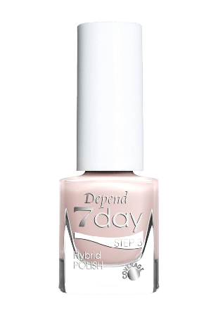Depend 7day Hybrid Polish Back in the Days Nagellack Unisex Beige 5 ML