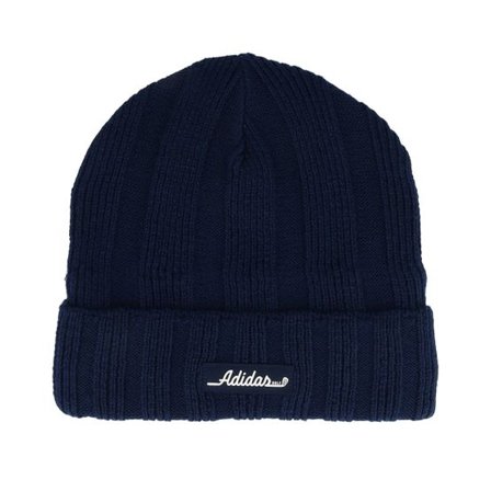 Adidas - Blå cuff Beanie - Kids Novelty Beanie Collegiate Navy Cuff @ Hatstore